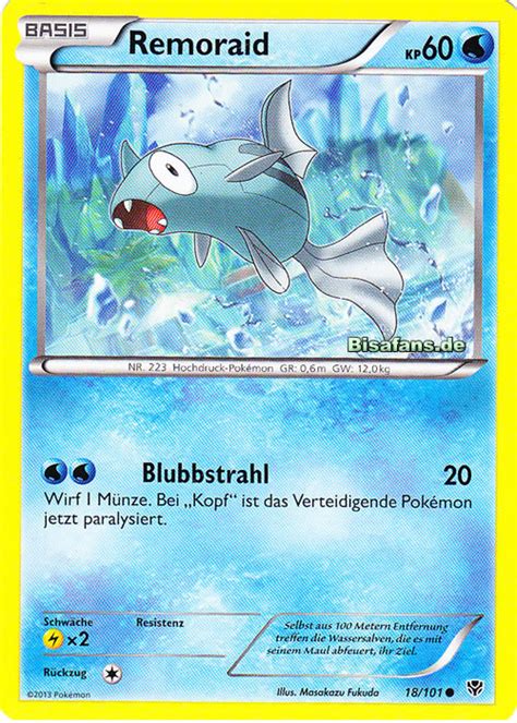 223 — Remoraid Im Pokédex — Bisafansde