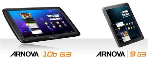 Archos Arnova G3 Tablets Arnova 10b G3 And Arnova 9 G3