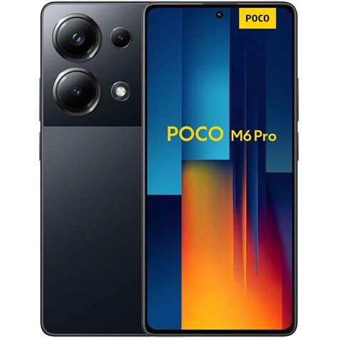 Xiaomi Poco M6 Pro Black 12 GB 512 GB Cellulare Smartphone