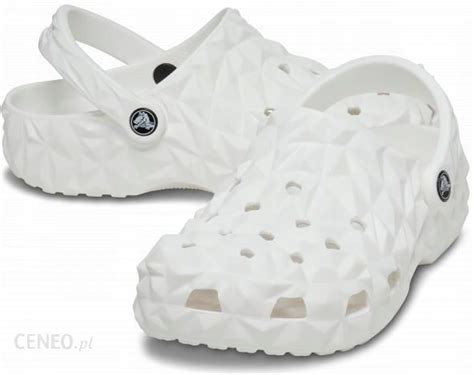 Damskie Buty Chodaki Klapki Crocs Classic Geometric Clog