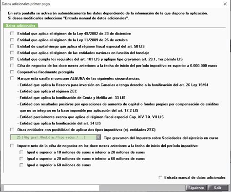 Modelo 202 Cómo comprobar la base del pago fraccionado de un ejercicio