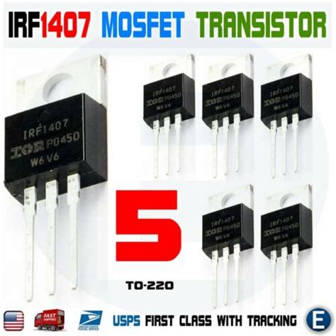 Pcs Irf Irf Power Mosfet Transistor To Ab Ir N Channel