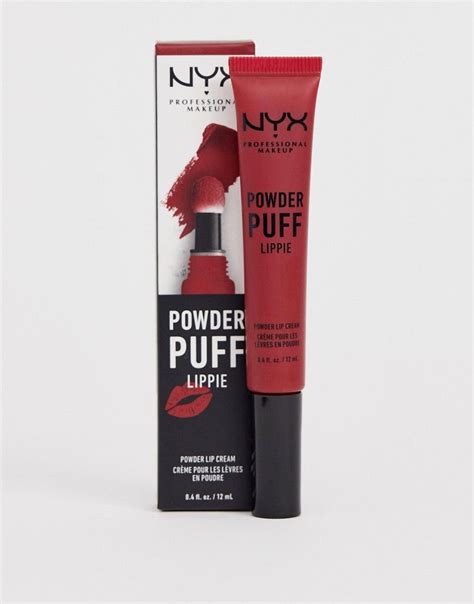 Nyx Professional Makeup Powder Puff Lippie Powder Lip Cream Prank