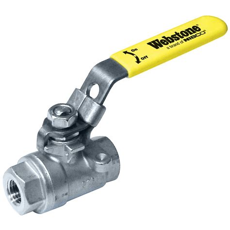 Webstone 1 1 2 Stainless Steel Ball Valve 4372 Series Amazon Co Uk