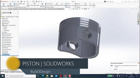 Piston Engine Solidworks Youtube