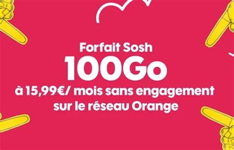 Sosh Lance Le Forfait Mobile Go Mois Pour La Rentr E Scolaire