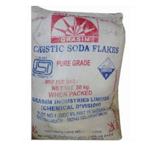 Pure Grade Caustic Soda Flakes At Rs Kg Caustic Flakes In New