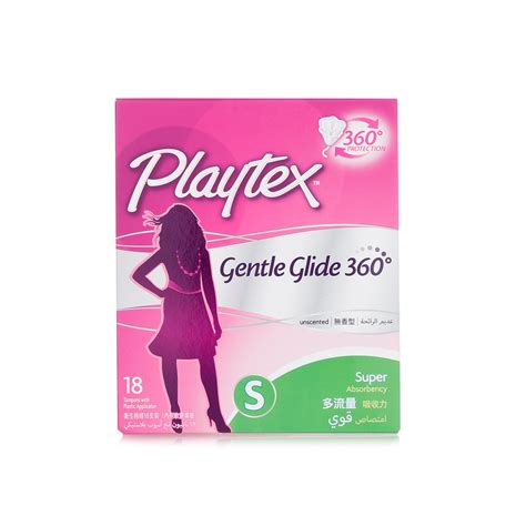 Playtex Simply Gentle Glide Super Tampons X18 Waitrose UAE Partners