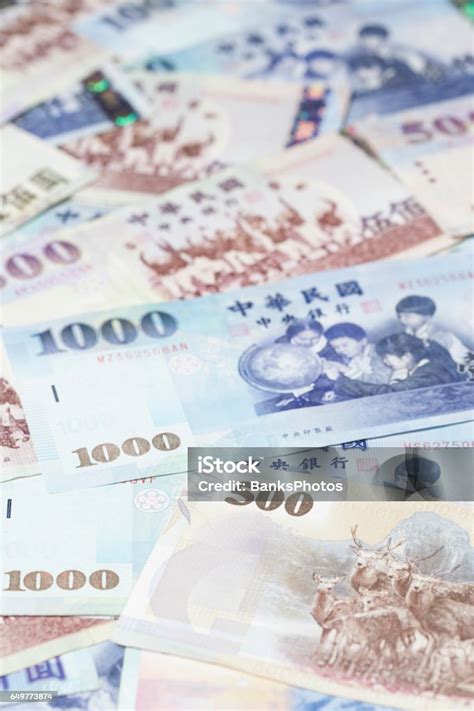 Mata Uang Taiwan Dolar Taiwan Baru Foto Stok Unduh Gambar Sekarang