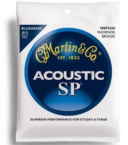 Martin Msp Phosphor Bronze Bluegrass Acoustic Strings