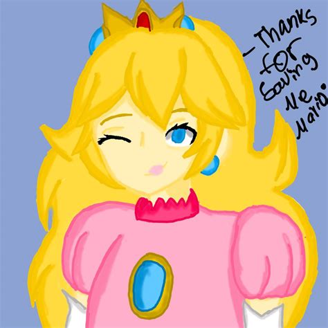 Princess Peach Redraw By Gabykattt On Deviantart