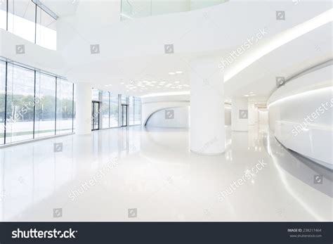 Futuristic Modern Office Building Interior Urban Stock Photo 238217464 ...