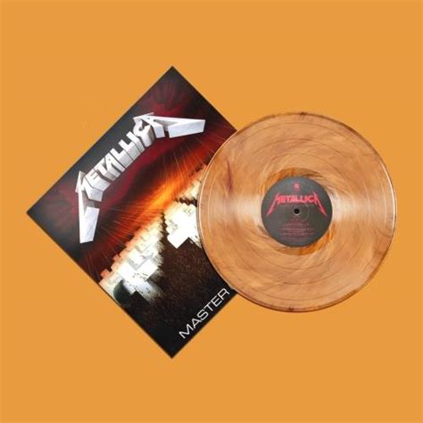 Metallica Master Of Puppets Battery Brick Coloured Vinyl Sealed UK