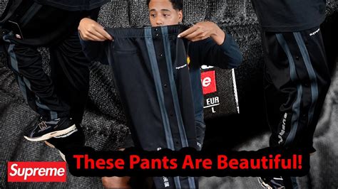 Streetwear Unveiled Supreme X Umbro Ss Track Pants Unboxing Youtube