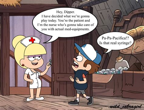 Playing Nurse Gravity Falls Comics Gravity Falls Fan Art Gravity Falls Funny