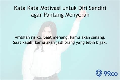 Kata Kata Motivasi Untuk Diri Sendiri Yang Bikin Semangat