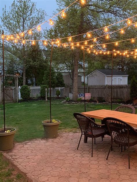 How To Hang String Lights On Fence