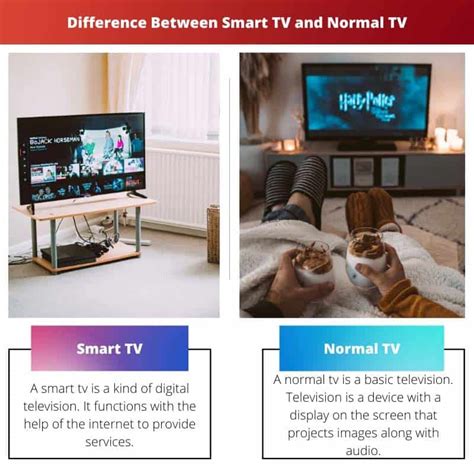 Smart Tv Vs Normal Tv Difference And Comparison