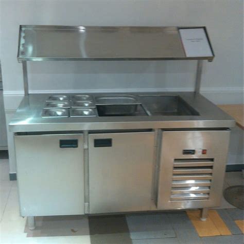 Silver Ss Bain Marie Display Counter For Commercial Kitchen V At