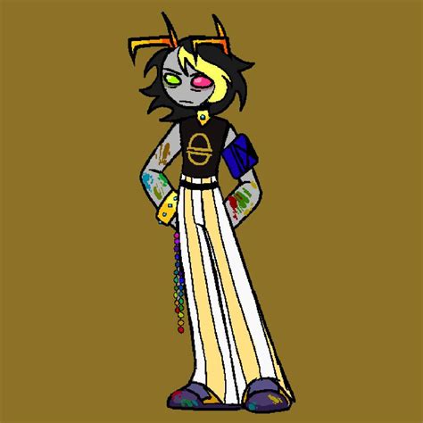 Indigo Blood And Her Mustard Blood Body Guard Homestuck And Hiveswap