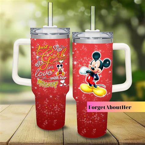 Minnie Maus Unzen Edelstahl Becher Just A Girl Loves Mickey Mouse