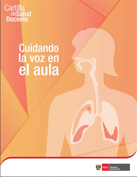 Cuidando La Voz En El Aula Cartilla De Salud Docente