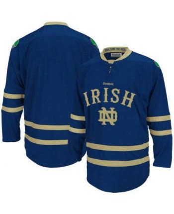 Notre Dame Fighting Irish Hockey Jerseys, Notre Dame Fighting Irish ...