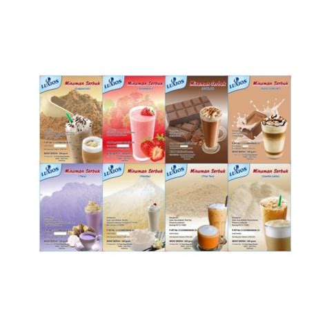 Jual Luxios Powder Drink Serbuk Minuman Bubble Tea Capcin Gr