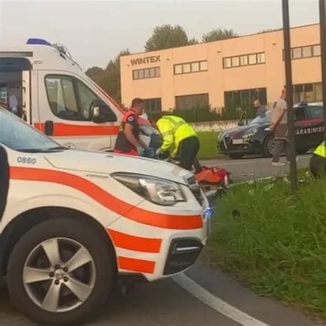 Incidente Sullarosio Canzo Gravissimo Motociclista