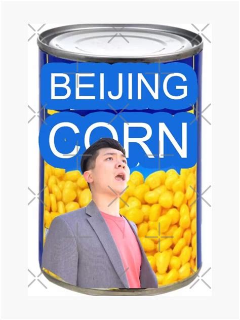 "Steven He's Beijing Corn" Sticker for Sale by Shop4Gamers | Redbubble