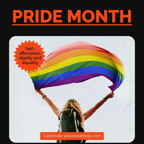 Pride Month Instagram Post Template Free Editable Template Rawpixel