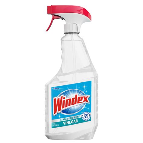 Windex Glass Cleaner Trigger Bottle Vinegar 23 Fl Oz