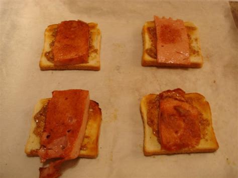 Überbackener Leberkäse Toast Rezept kochbar de