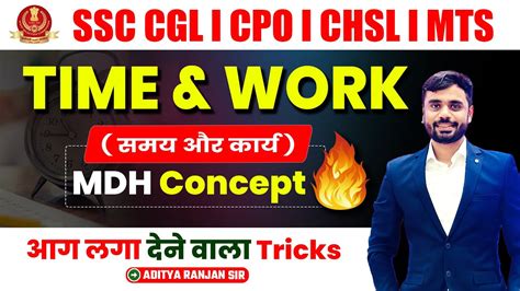 Time Work समय और करय MDH CONCEPTS आग लग दन वल टरकस