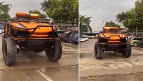 Lamborghini Aventador Worth Over Rs 5 Crore Modified Into Monster Truck