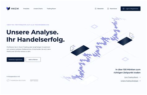 Website Design Konzept F R Hkcm Finanzen Aktien Analysen