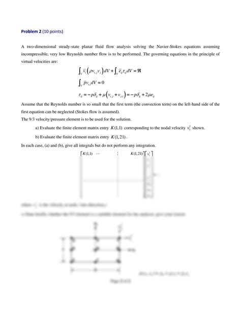 Solution Finite Element Analysis Of Solids And Fluids Studypool