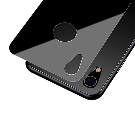 Baseus Back Glass iPhone Xr skärmskyd av härdat glas