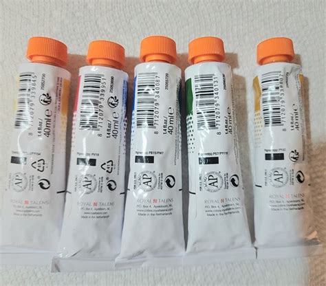 Royal Talens Cobra Water Mixable Oil Colour Tubes X Ml New Ebay