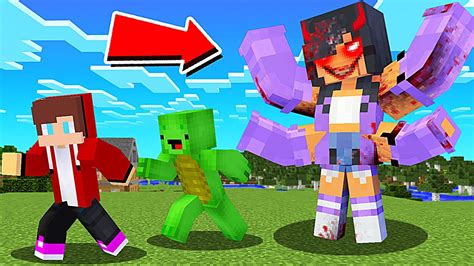 Jj And Mikey Vs Aphmau Exe In Minecraft Maizen Nico Cash Smirky