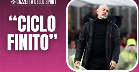 Milan La Gazzetta Tuona Ciclo Finito Pioli Non Ha In Mano Il Milan