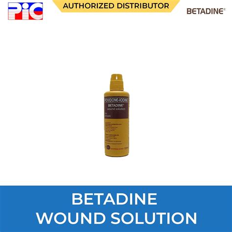 Betadine Wound Solution – Poroco Industries Corporation