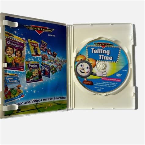 Rock Learn Toys Rock N Learn Telling Time Dvd Good Poshmark