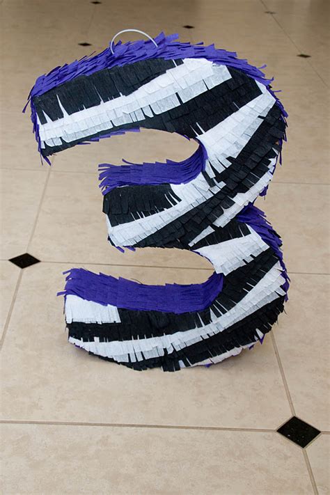 The Sweatman Family: Purple Zebra Pinata