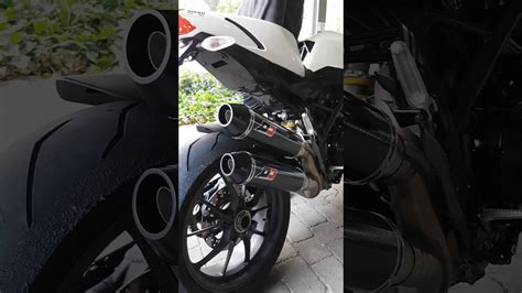 Ducati Streetfighter 1098 Qd Exhaust High Quality Sound Youtube