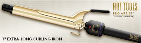 Amazon Hot Tools Pro Artist K Gold Extra Long Curling Iron Long Lasting Defined Curls