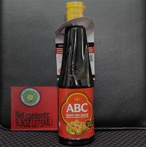 Abc Kecap Manis Sweet Soy Sauce Small Plastic Bottle Oz Indo