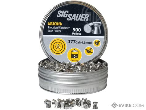 Sig Sauer Match Lead Wadcutter Caliber Pellets Rounds More