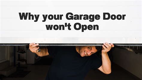 Why Your Garage Door Won T Open Right Way Blog Right Way Garage Doors