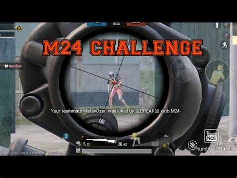 M24 Montage TDM Challenge Domination Pubg Mobile YouTube